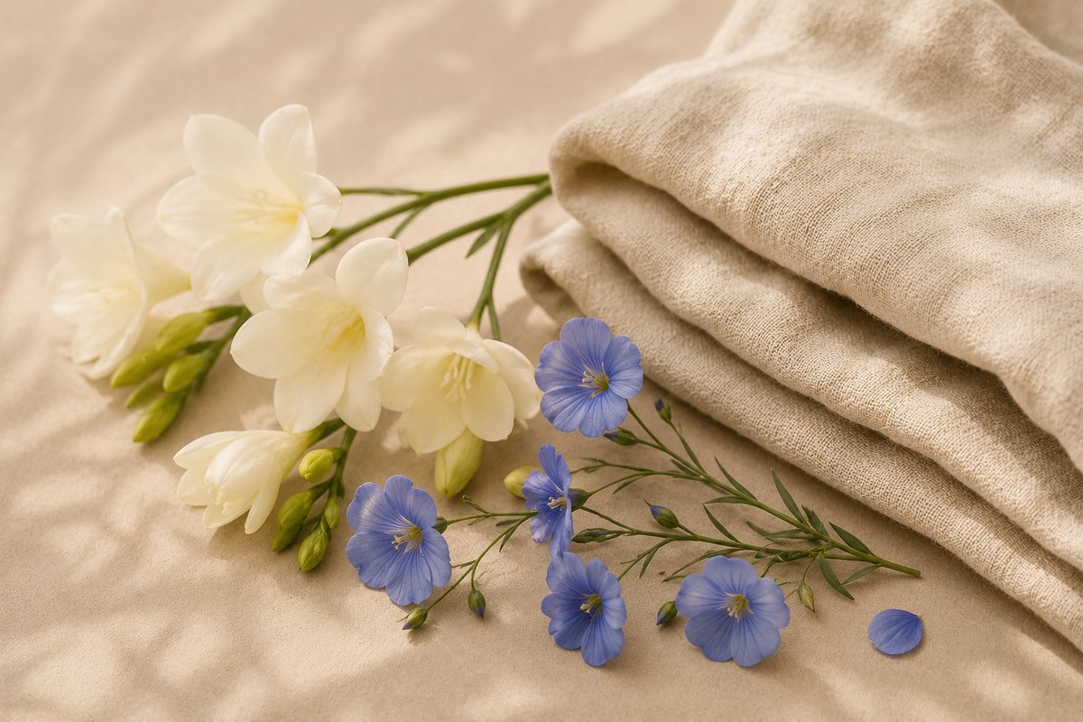 A pre-measured laundry sheet, one for a regular load and half for a small one